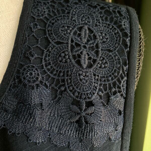 Women's Joe Fresh Dress Size M Blue Lace Detail